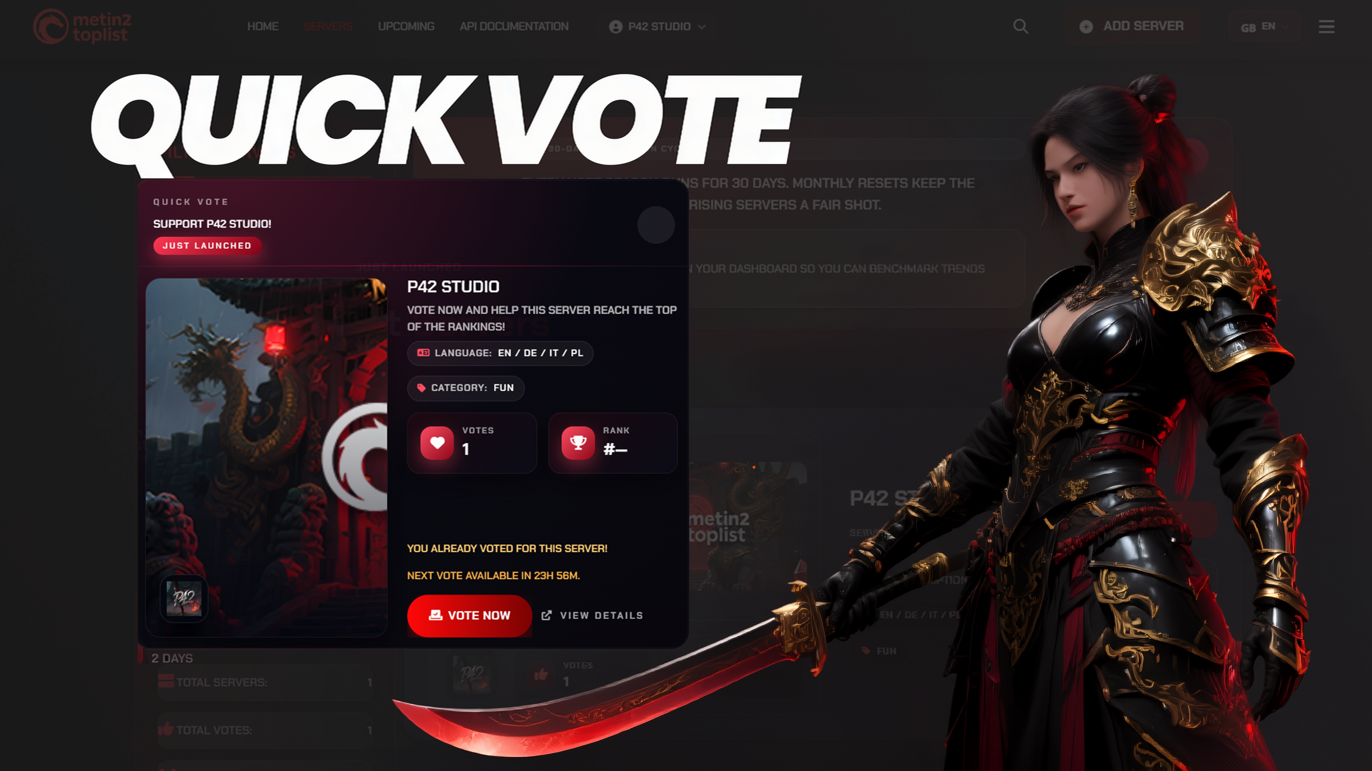 QuickVote App Design