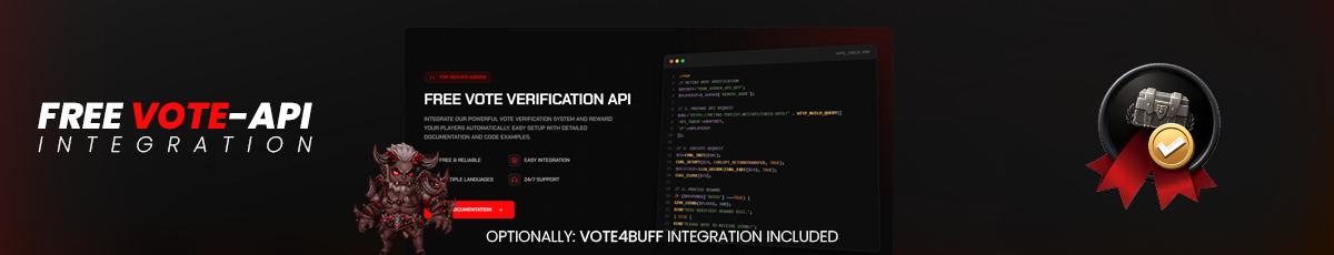 Vote API Integration Banner